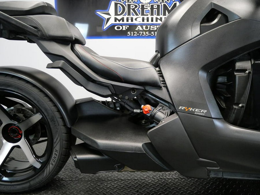 2022 Can-Am® Ryker Sport Rotax 900 ACE