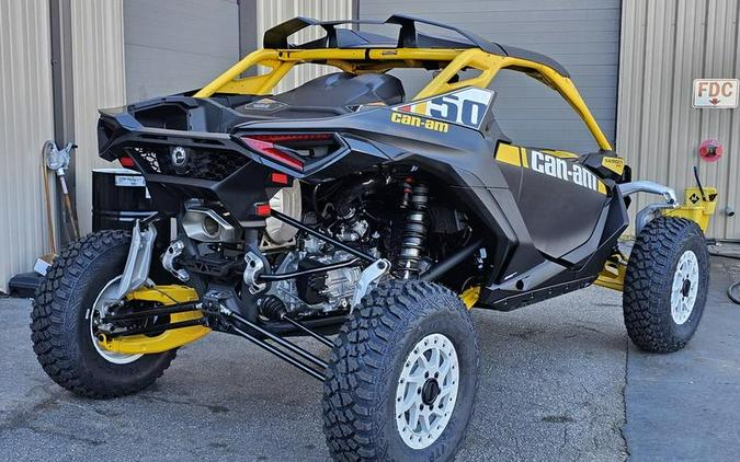 2024 Can-Am® Maverick R X RS with Smart-Shox Carbon Black & Neo Yellow