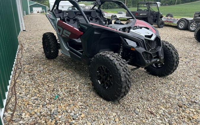 2024 Can-Am® Maverick X3 DS Turbo Fiery Red & Hyper Silver