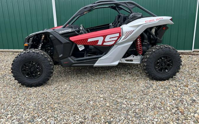 2024 Can-Am® Maverick X3 DS Turbo Fiery Red & Hyper Silver