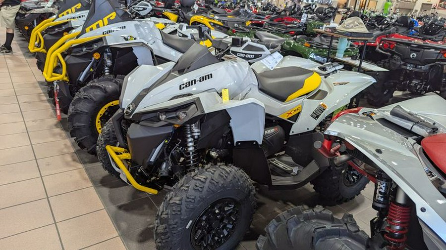 New 2024 CAN-AM RENEGADE X MC 1000R CATALYST GRAY AND NEO YELLOW