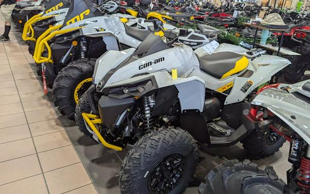 New 2024 CAN-AM RENEGADE X MC 1000R CATALYST GRAY AND NEO YELLOW