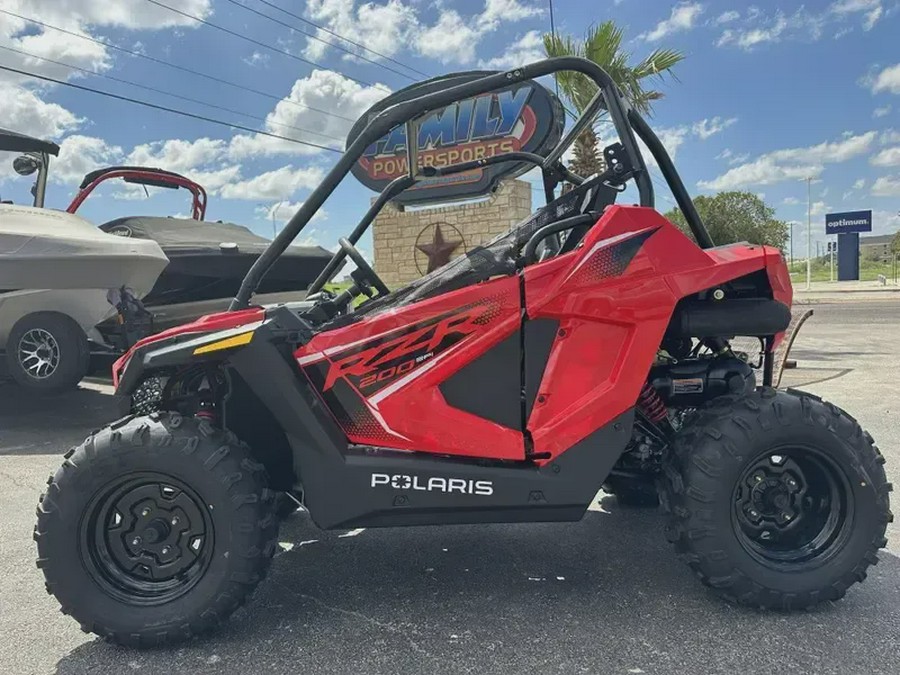 New 2025 POLARIS RZR 200 EFI INDY RED