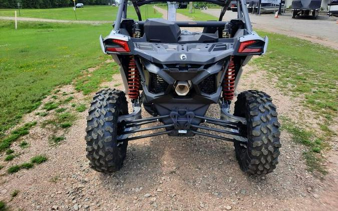 2024 Can-Am® Maverick X3 DS Turbo Fiery Red & Hyper Silver