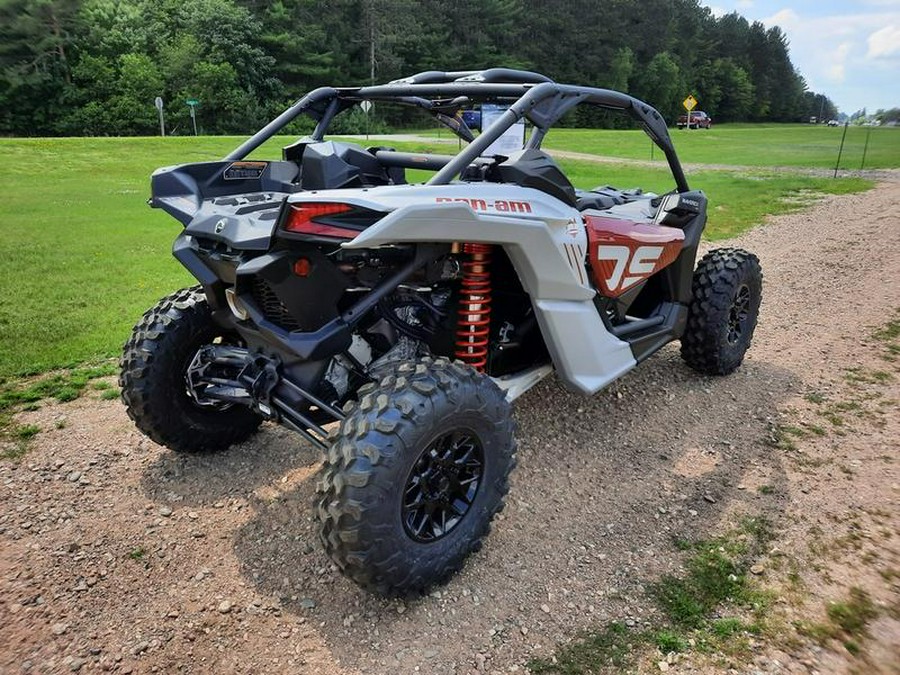 2024 Can-Am® Maverick X3 DS Turbo Fiery Red & Hyper Silver