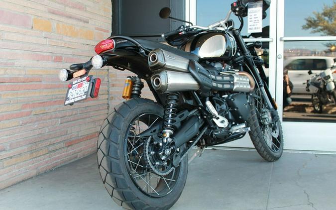 2020 Triumph Scrambler 1200 Bond Edition Sapphire Black