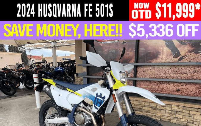 2024 Husqvarna FE 501S