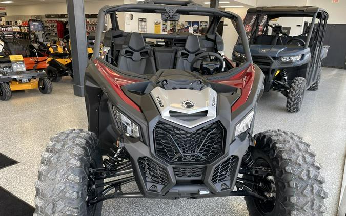 2025 Can-Am MAVERICK X3 DS TURBO FIERY RED/HYPER SILVER