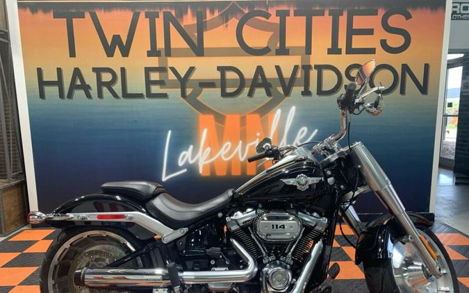 USED 2020 HARLEY-DAVIDSON FAT BOY 114 FLFBS FOR SALE NEAR LAKEVILLE, MN