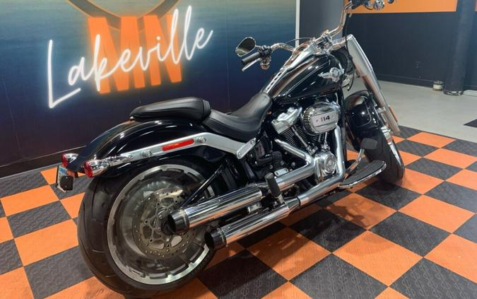 USED 2020 HARLEY-DAVIDSON FAT BOY 114 FLFBS FOR SALE NEAR LAKEVILLE, MN