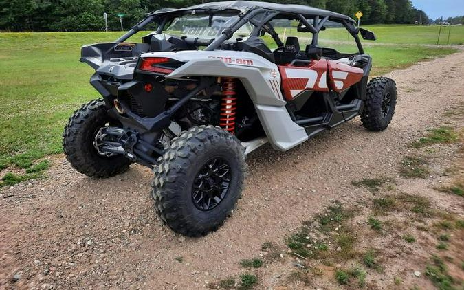 2024 Can-Am® Maverick X3 MAX DS Turbo Fiery Red & Hyper Silver