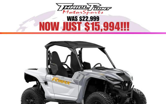 2024 Yamaha Wolverine RMAX2 1000 R-Spec