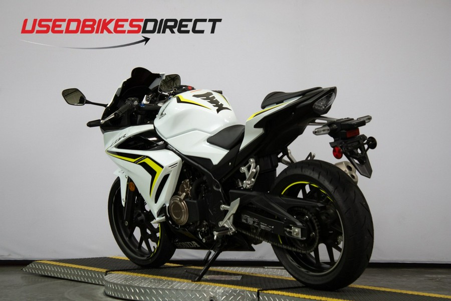 2021 Honda CBR-500R - $6,999.00