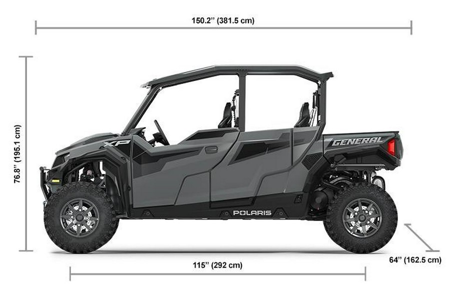 2023 Polaris Industries GENERAL XP 4 1000 PREMIUM - AVALANCHE GRAY