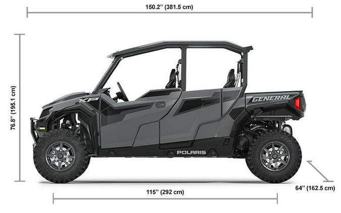 2023 Polaris Industries GENERAL XP 4 1000 PREMIUM - AVALANCHE GRAY