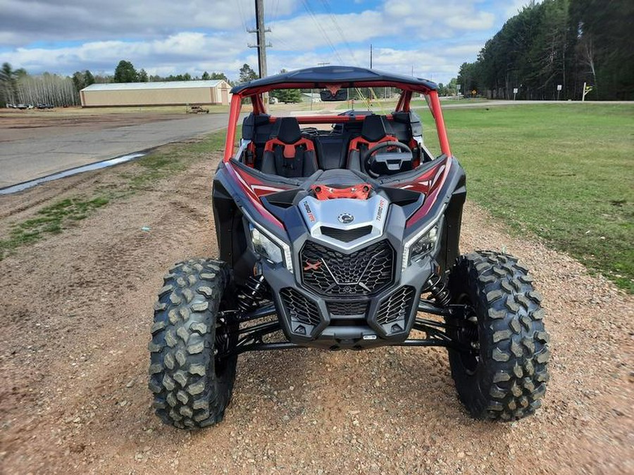 2024 Can-Am® Maverick X3 X ds Turbo RR Fiery Red & Hyper Silver