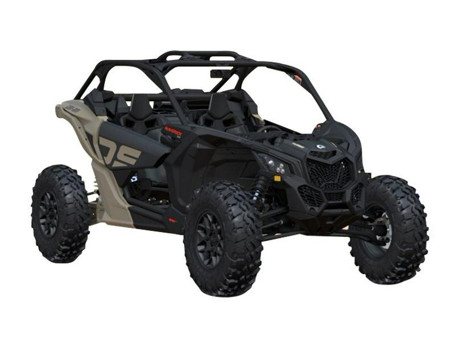 2022 Can-Am® Maverick X3 DS Turbo Desert Tan & Carbon Black