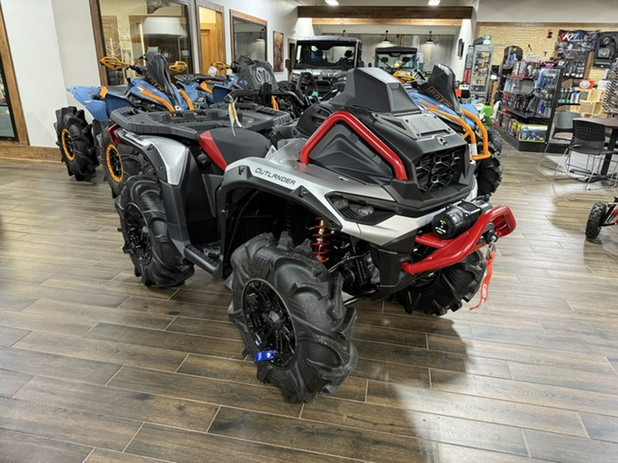 2025 Can-Am Outlander X Mr 1000R Hyper Silver & Legion Red