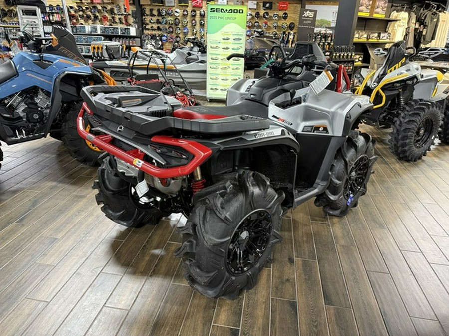 2025 Can-Am Outlander X Mr 1000R Hyper Silver & Legion Red