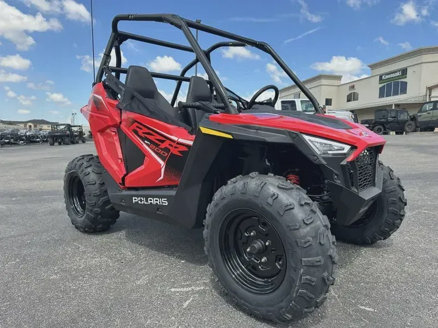 New 2025 POLARIS RZR 200 EFI INDY RED