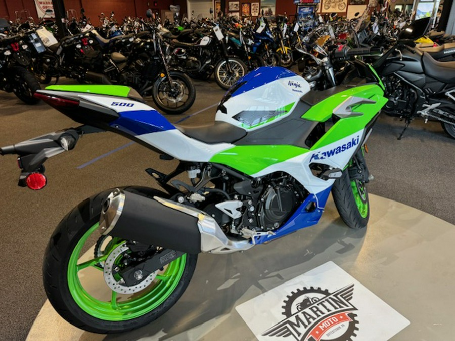 2024 Kawasaki Ninja 500 SE 40th Anniversary Edition ABS