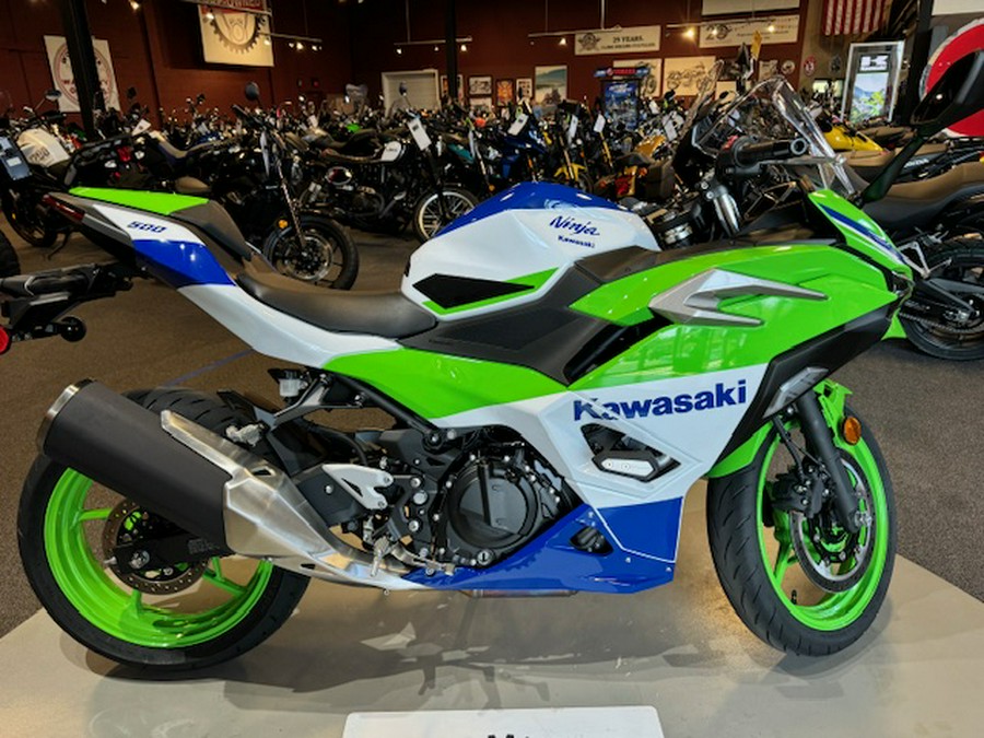 2024 Kawasaki Ninja 500 SE 40th Anniversary Edition ABS