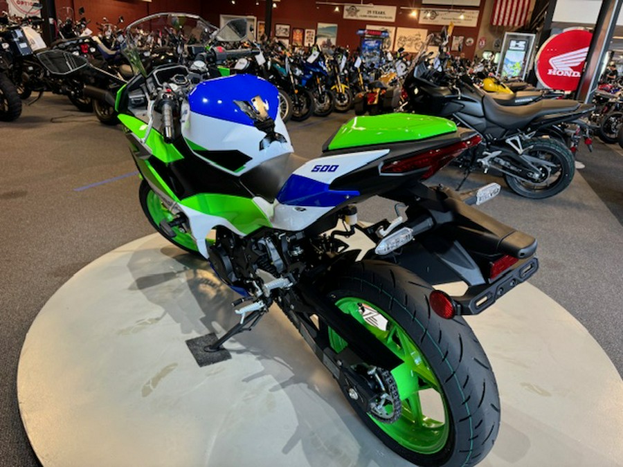 2024 Kawasaki Ninja 500 SE 40th Anniversary Edition ABS