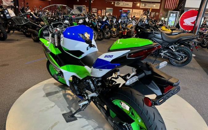 2024 Kawasaki Ninja 500 SE 40th Anniversary Edition ABS