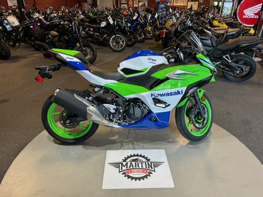 2024 Kawasaki Ninja 500 SE 40th Anniversary Edition ABS