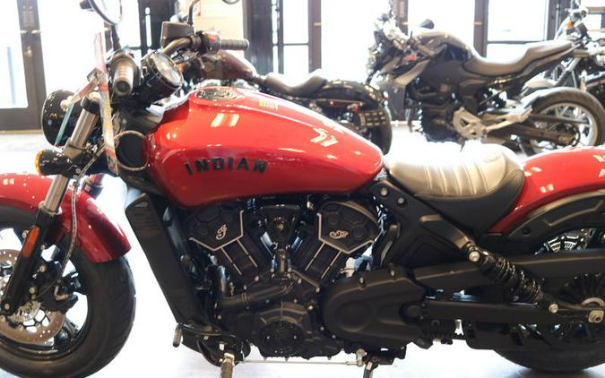 2023 Indian Motorcycle® Scout® Bobber Sixty ABS Stryker Red Metallic