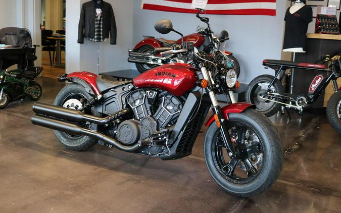 2023 Indian Motorcycle® Scout® Bobber Sixty ABS Stryker Red Metallic