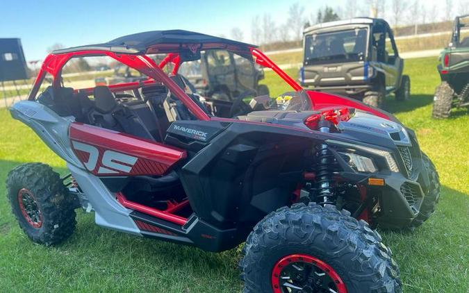 2024 Can-Am® Maverick X3 X ds Turbo RR Fiery Red & Hyper Silver