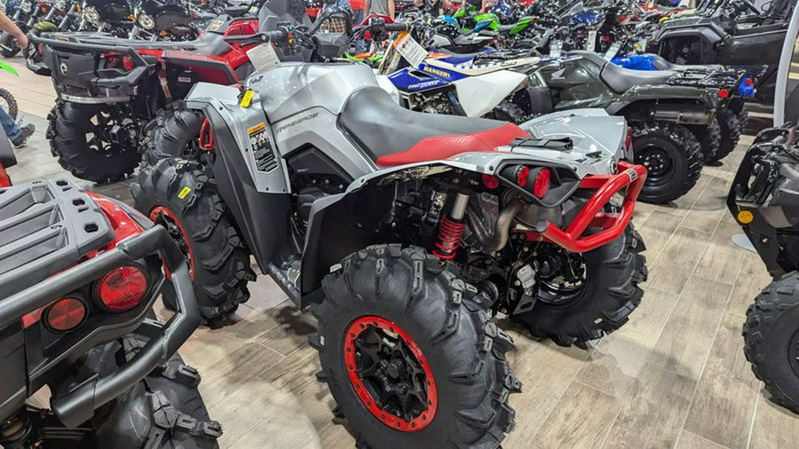 New 2024 CAN-AM RENEGADE X MR 1000R HYPER SILVER AND LEGION RED