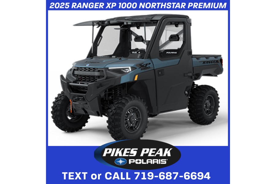 2025 Polaris Industries RANGER XP 1000 NORTHSTAR PREMIUM BLUE SLATE