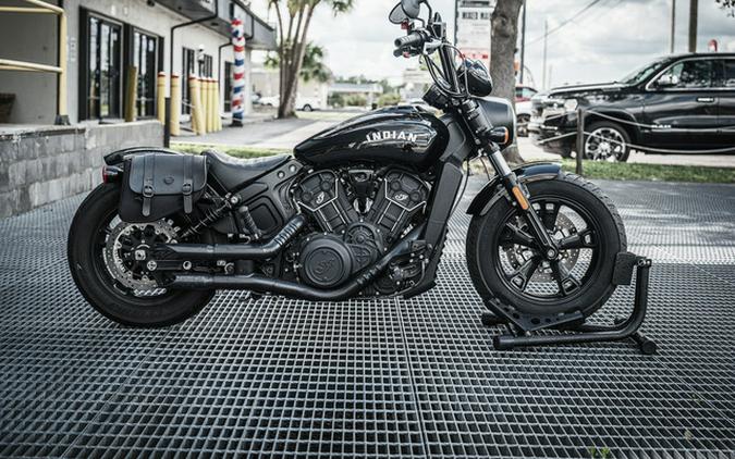 2023 Indian Scout Bobber Sixty ABS Black Smoke Sixty