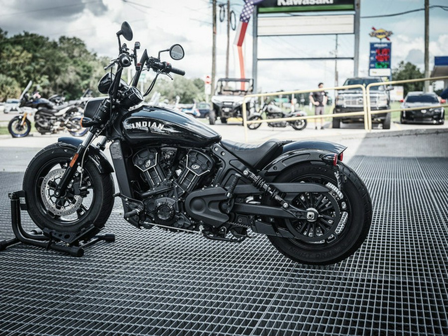 2023 Indian Scout Bobber Sixty ABS Black Smoke Sixty