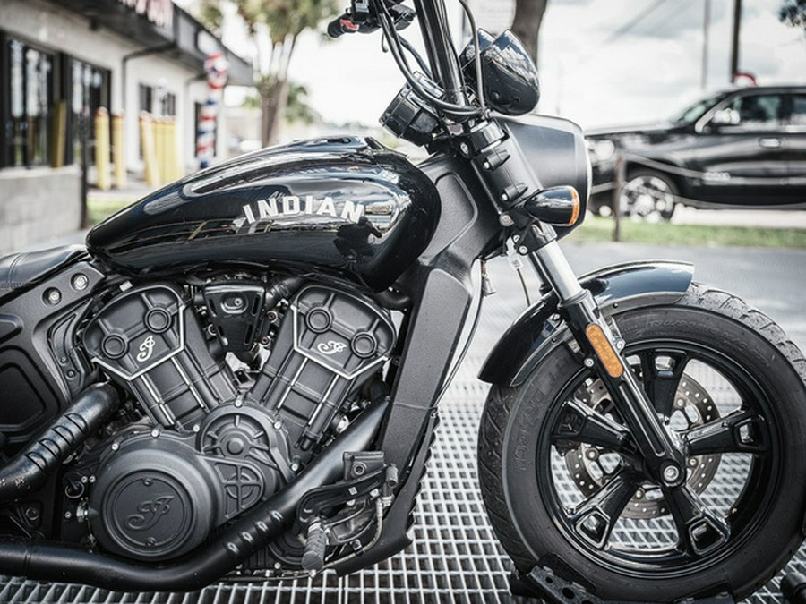 2023 Indian Scout Bobber Sixty ABS Black Smoke Sixty