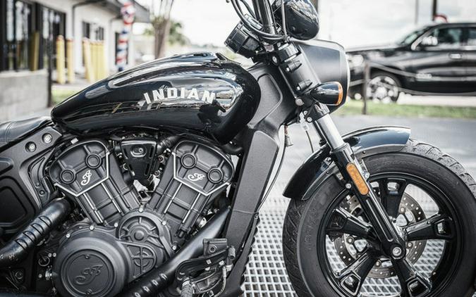 2023 Indian Scout Bobber Sixty ABS Black Smoke Sixty