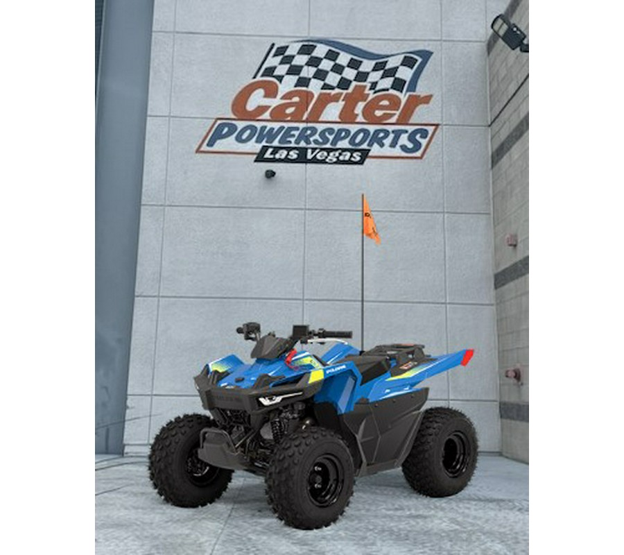 2025 Polaris Industries OUTLAW 70 EFI VELOCITY BLUE / LIFTED LIME