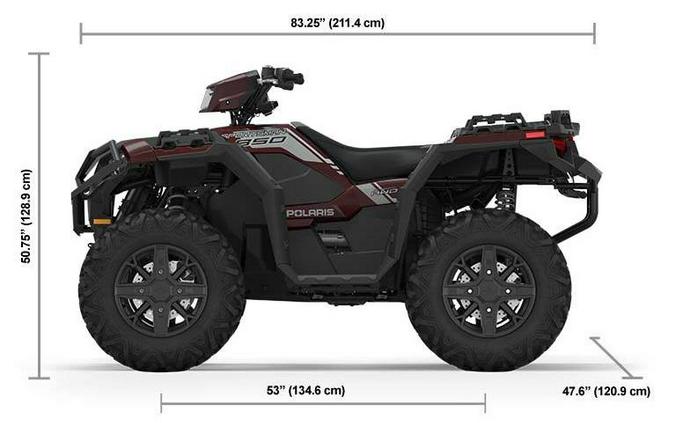 2023 Polaris Industries SPORTSMAN 850 ULTIMATE TRAIL - CRIMSON MTLC