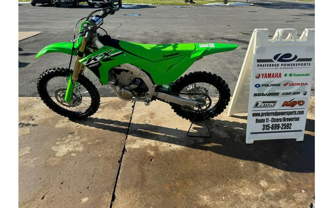 2024 Kawasaki KX 450 Lime Green