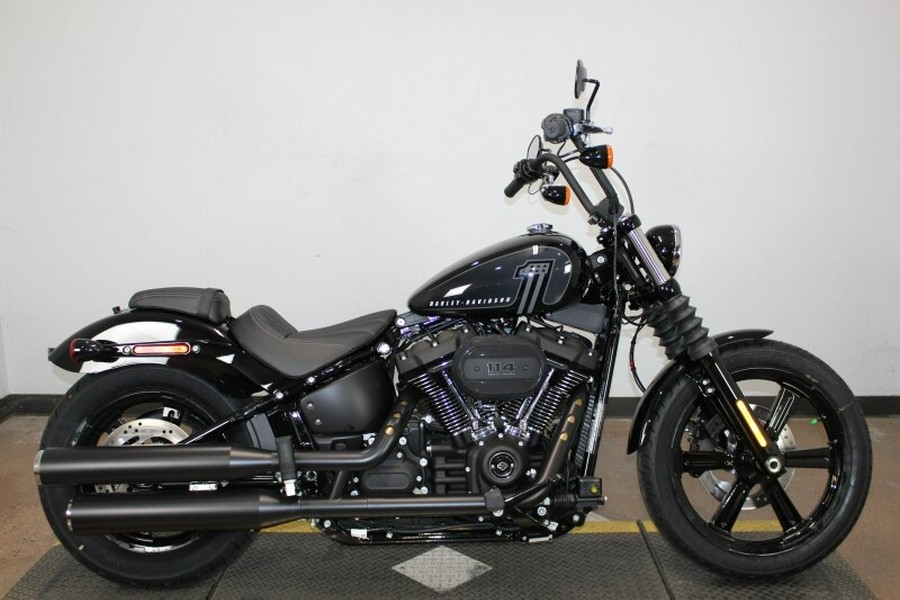 2024 Harley-Davidson Street Bob 114 Vivid Black