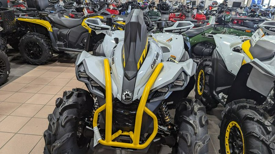 New 2024 CAN-AM RENEGADE X MR 650 CATALYST GRAY AND NEO YELLOW