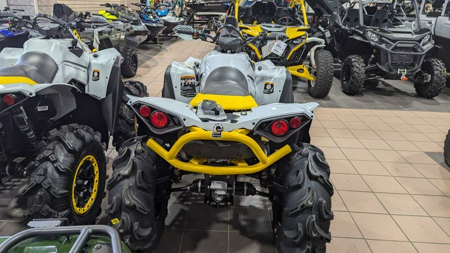 New 2024 CAN-AM RENEGADE X MR 650 CATALYST GRAY AND NEO YELLOW