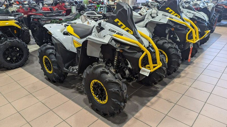 New 2024 CAN-AM RENEGADE X MR 650 CATALYST GRAY AND NEO YELLOW