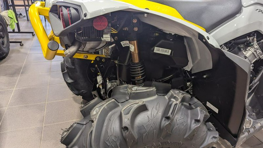 New 2024 CAN-AM RENEGADE X MR 650 CATALYST GRAY AND NEO YELLOW