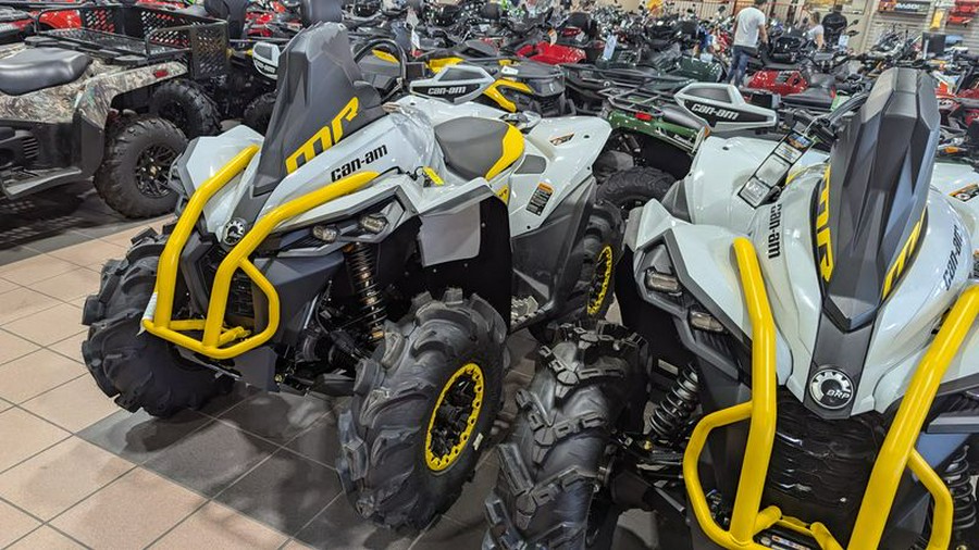 New 2024 CAN-AM RENEGADE X MR 650 CATALYST GRAY AND NEO YELLOW