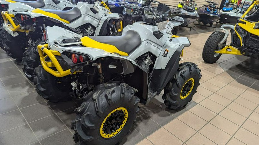 New 2024 CAN-AM RENEGADE X MR 650 CATALYST GRAY AND NEO YELLOW