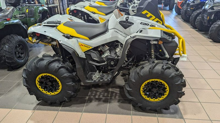 New 2024 CAN-AM RENEGADE X MR 650 CATALYST GRAY AND NEO YELLOW