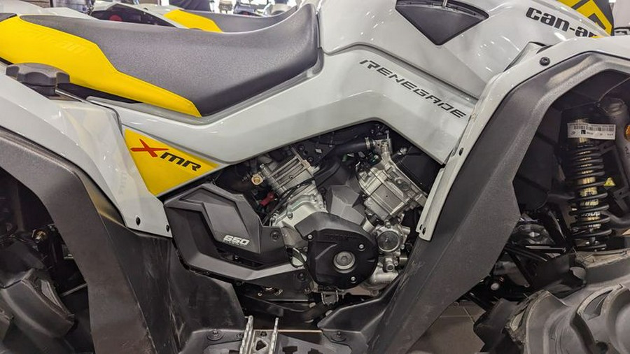 New 2024 CAN-AM RENEGADE X MR 650 CATALYST GRAY AND NEO YELLOW